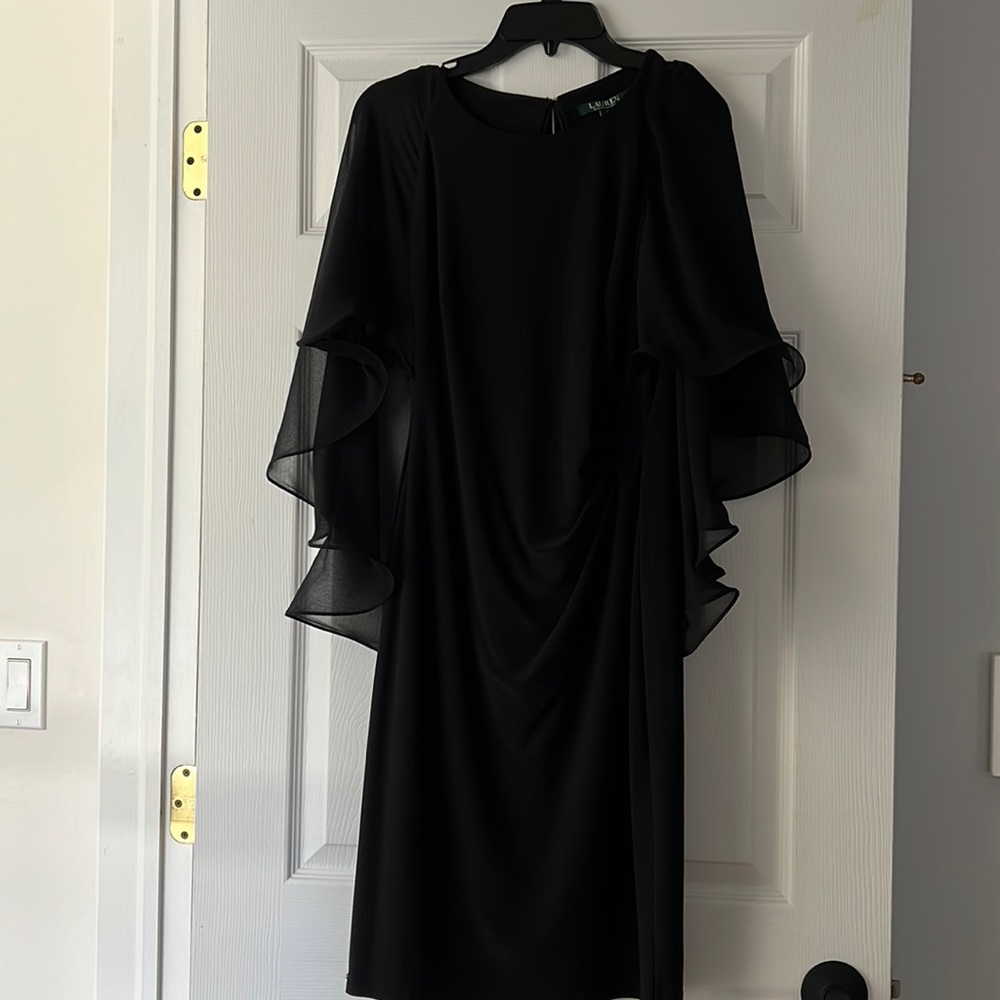 Caped Mini Dress